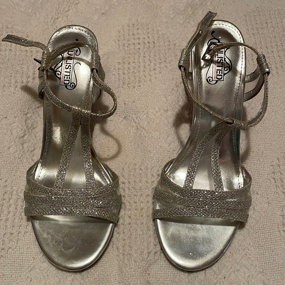 Silver heels